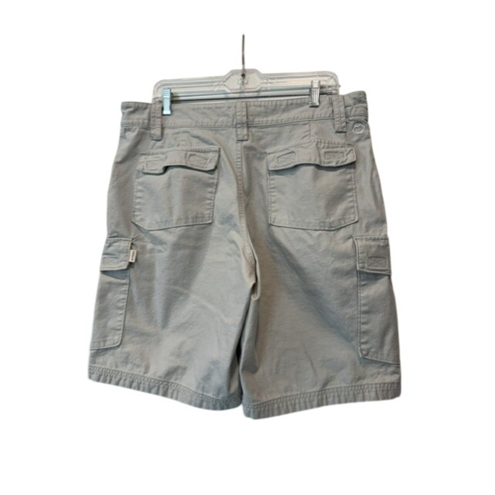 Magellan Outdoors Mens Cargo Shorts Gray Cotton Utility Hiking Fishing 34 EUC - Picture 3 of 8